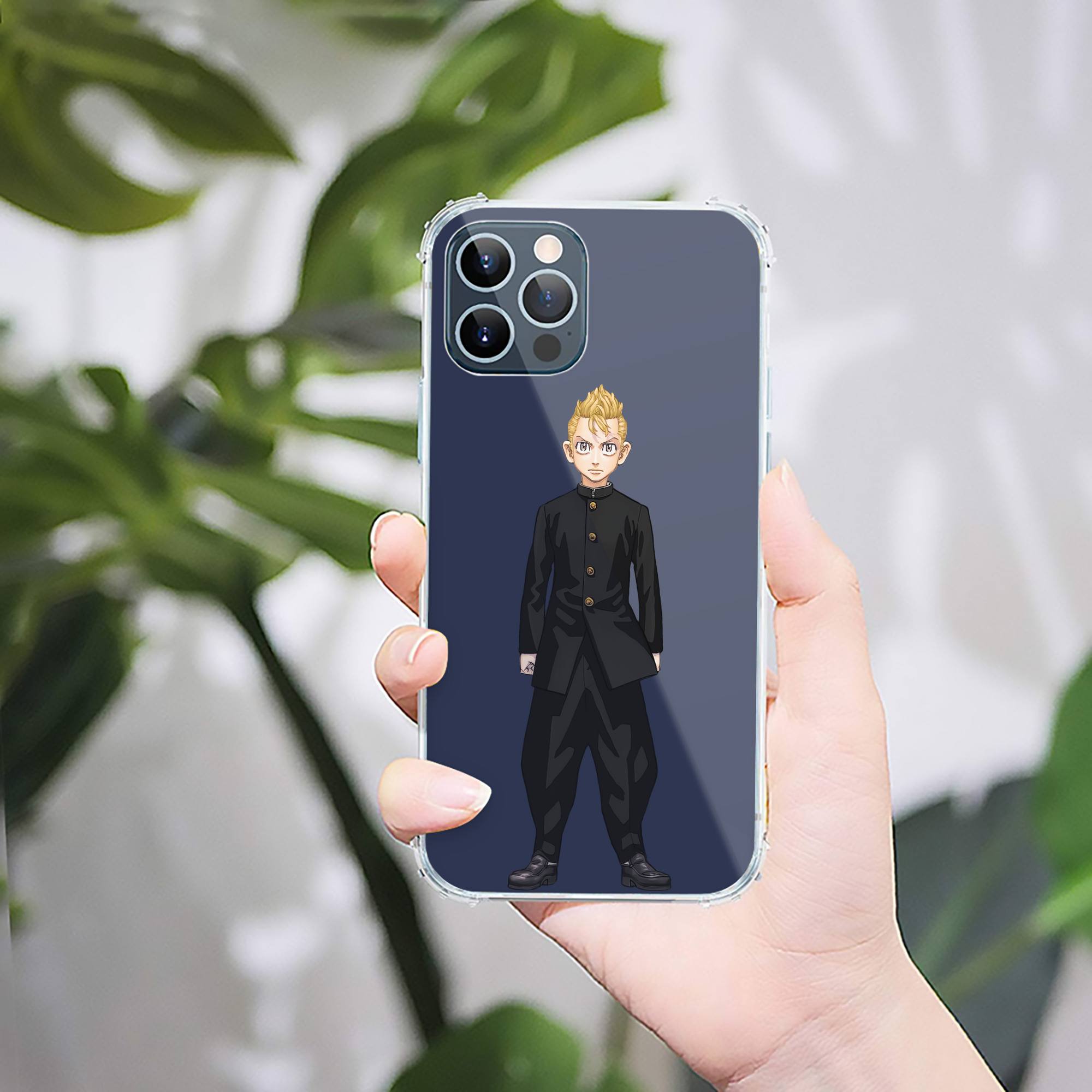 （画像用） 東京リベンジャーズ Tokyo Revengers 【iPhone 12シリーズ対応】透明スマホケース（クリアソフトケース）